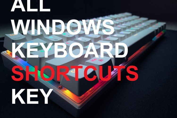 All Windows keyboard ctrl shortcuts keys with pdf