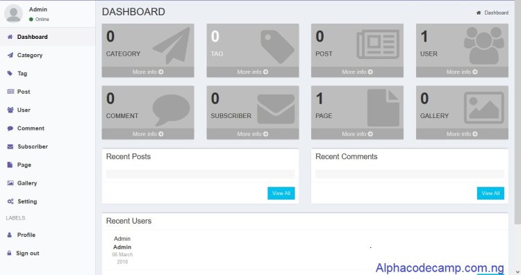 How to create or start a free blog website using PHP and MySQL with complete source Code