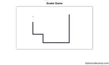 How to create a snake game using html, CSS, JavaScript with free source code