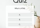 Online HTML quiz question and answer - BASIC 2