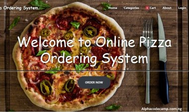 online pizza ordering system in PHP