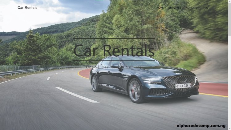 Online Car Rental System in PHP