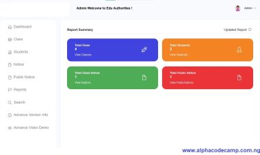 Student management system in PHP with source code