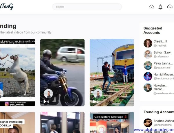 Complete Short video sharing Platform using PHP